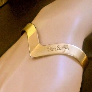 PIERRE CARDIN Gold plated Cuff Bracelet